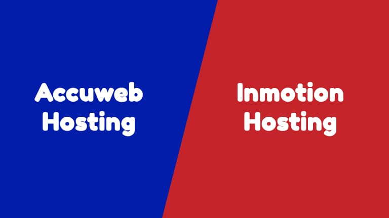 AccuWeb vs. Inmotion AccuWeb vs. Inmotion